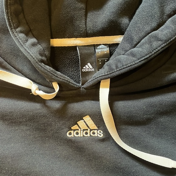 Black Heavy Adidas Hoodie - Picture 2 of 7